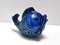 Postmodern Rimini Blue Ceramic Fish Money Box attributed to Bitossi, Italy, 1970s 1