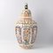 Large Polychrome Delft Vase by Louis Fourmaintraux 1