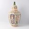 Large Polychrome Delft Vase by Louis Fourmaintraux 3