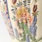 Große Polychrome Delfter Vase von Louis Fourmaintraux 8