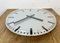 Large Vintage Office Wall Clock from Pragotron, 1980s 12