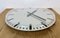 Large Vintage Office Wall Clock from Pragotron, 1980s 13