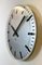 Large Vintage Office Wall Clock from Pragotron, 1980s, Image 5