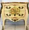 Venetian Commode in Painted Wood & Marble, Late 19th Century 2