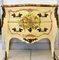 Venetian Commode in Painted Wood & Marble, Late 19th Century, Image 2