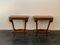 Art Dèco Console with Conucopia -Shaped Pilasters, 1930s, Set of 2 3