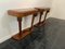 Art Dèco Console with Conucopia -Shaped Pilasters, 1930s, Set of 2 5