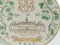 Swedish Grace Plates with Ulriksdal Palace in Yellow and Green by Gefle, 1951, Set of 2, Image 6