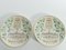 Swedish Grace Plates with Ulriksdal Palace in Yellow and Green by Gefle, 1951, Set of 2, Image 17