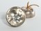 Hollywood Regency Brass and Metal Apple Bonbonniere, Image 9