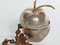 Hollywood Regency Brass and Metal Apple Bonbonniere 13