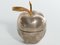 Hollywood Regency Brass and Metal Apple Bonbonniere, Image 3