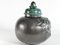 Large Art Deco Green Lidded Jar by Anna-Lisa Thomson for Upsala-Ekeby, 1930s, Image 4