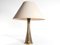 Scandinavian Modern Brass Table Lamp by Sonja Katzin for Asea, Sweden, 1950s 11