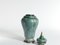 Grüne Art Deco Glasur Glasur Vase von Josef Ekberg für Gustavsberg, 1920er 7