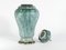 Art Deco Green Lustre Glaze Lidded Vase by Josef Ekberg for Gustavsberg, 1920s, Image 15