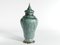 Art Deco Green Lustre Glaze Lidded Vase by Josef Ekberg for Gustavsberg, 1920s, Image 4