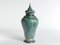 Art Deco Green Lustre Glaze Lidded Vase by Josef Ekberg for Gustavsberg, 1920s 6