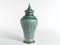 Art Deco Green Lustre Glaze Lidded Vase by Josef Ekberg for Gustavsberg, 1920s 2