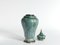 Art Deco Green Lustre Glaze Lidded Vase by Josef Ekberg for Gustavsberg, 1920s, Image 8