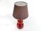 Scandinavian Modern Oxblood Red Table Lamp by Gert Nyström for Hyllinge, 1960s, Image 3