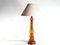 Scandinavian Modern Amber Glass Table Lamp by Miranda, 1970s, Image 3