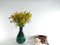 Green Ceramic Vase by Vicke Lindstrand for Upsala Ekeby, 1950s 14