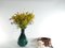 Green Ceramic Vase by Vicke Lindstrand for Upsala Ekeby, 1950s, Image 14