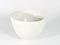 Swedish Grace White Porcelain Flower Motif Bowl by Gunnar Nylund, 1940s 8