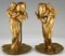 Art Nouveau Gilt Bronze Candlesticks by Alexandre Clerget, 1900s, Set of 2, Image 2