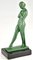 Art Deco Bookends with Standing Nudes by Fayral for Max Le Verrier, 1930s, Set of 2, Image 6
