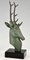 Art Deco Bronze Deer Bookends by Georges Garreau., 1930, Set of 2, Image 5