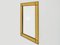 Architectural Large Turri Mirror with Brass Details, Italy, 1970s 2