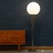 20. Jh. Stehlampe aus Chrom mit mundgeblasenem Venezianischem Glasschirm, Murano Italy, 1960er 3