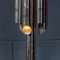 20th Century Chrome Floor Lamp with Hand Blown Venetian Glass Shade, Murano Italy, 1960s 8