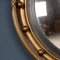 20th Century English Wood & Plaster Framed Convex Mirror, 1950s 12