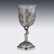19th Century Chinese Export Silver Goblet, Cumshing, 1850s 4