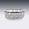20th Century Russian Faberge Silver & Cut Glass Dish, 1900s, Image 3