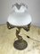 Lampada da tavolo in bronzo, Italia, anni '50, Immagine 2