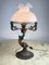 Lampada da tavolo in bronzo, Italia, anni '50, Immagine 5
