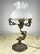 Lampada da tavolo in bronzo, Italia, anni '50, Immagine 8