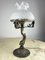 Lámpara de mesa de bronce, Italia, años 50, Imagen 13