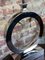 Circle Tischlampe aus verchromtem Metall, 1990er 10