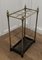 Victorian Brass and Cast Iron Walking Stick Stand or Umbrella Stand, 1890s 3