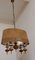 Vintage Ceiling Lamp with Brass Frame, 1970s, Image 3