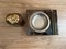 Ashtray and Lighter in Goatskin Veneer with Brass Elements by Aldo Tura, Set of 2, Image 16