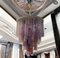 Large Murano Glass Tube Chandelier, 1980s, Image 2