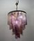 Large Murano Glass Tube Chandelier, 1980s, Image 5