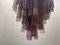 Large Murano Glass Tube Chandelier, 1980s, Image 4