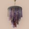 Large Murano Glass Tube Chandelier, 1980s, Image 14